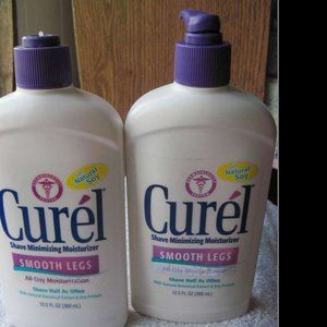 Curel Smooth Legs Shave Minimizing All Day Moisturizer Lotion 12.5 floz Pump Soy